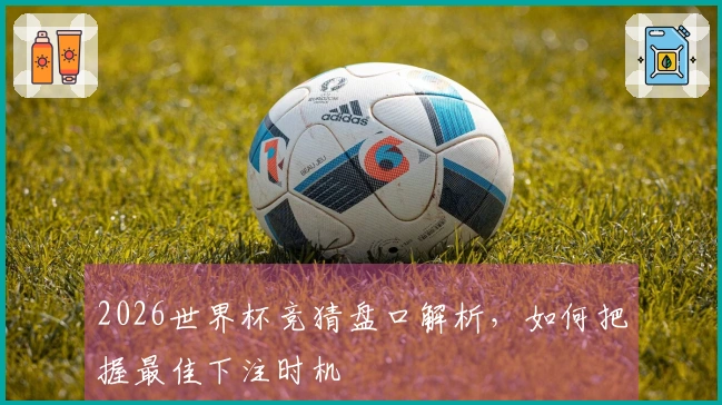 2026世界杯竞猜盘口解析，如何把握最佳下注时机